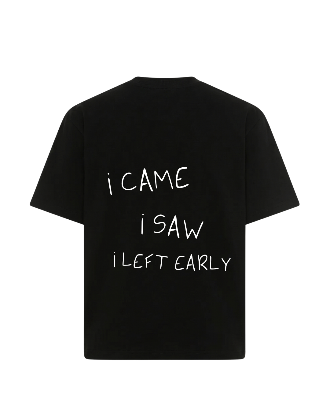 I came I saw I left early